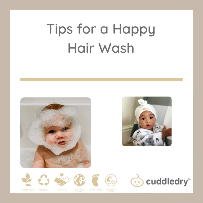 Tips for a Happy Hair Wash | Cuddledry.com