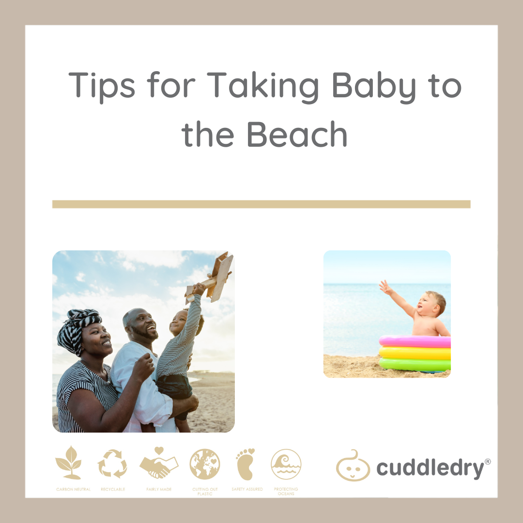 Tips for Taking Baby to the Beach _Cuddledry.com